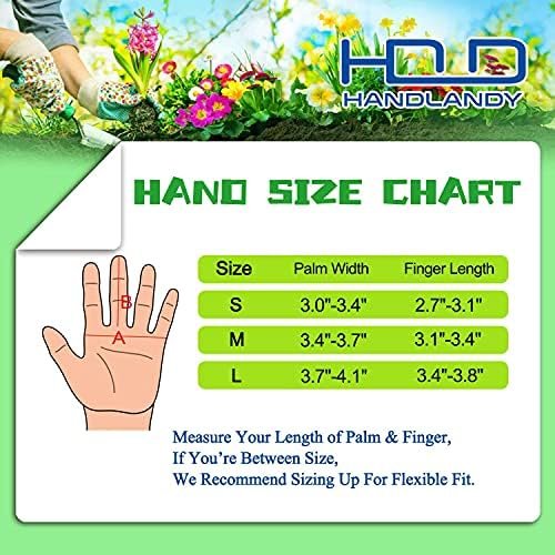 HANDLANDY Bundle - 2 Pairs: Rose Pruning Long Gardening Glov...