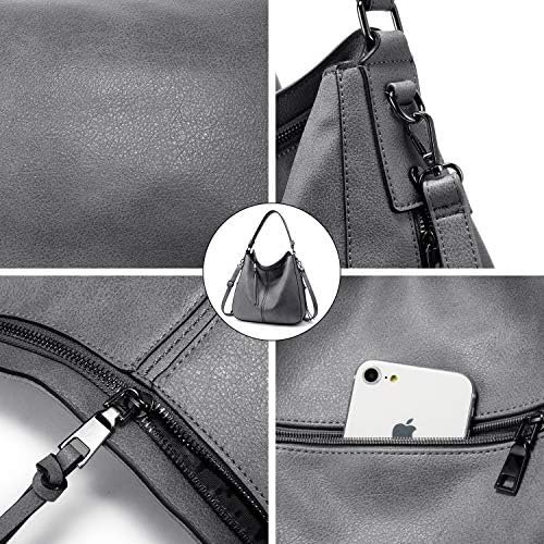 Realer Hobo Crossbody Bags for Women Designer Leather Hobo H...