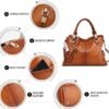 Kattee Soft Women Genuine Leather Purses and Handbags Satche...