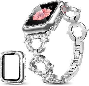 Mesime Compatible with Apple Watch Band 38mm 40mm 41mm 42mm Mesime Compatible with Apple Watch Band 38mm 40mm 41mm 42mm ...
