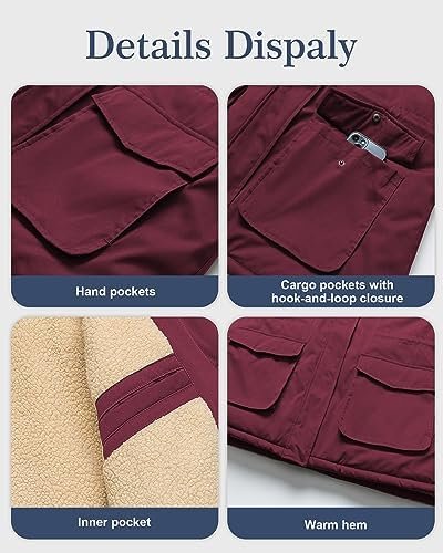 CREATMO US Women's Plus Size Winter Coats Warm Parka Jackets...