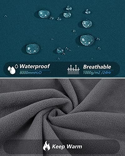 33,000ft Women's Waterproof Softshell Long Rain Jacket with ...