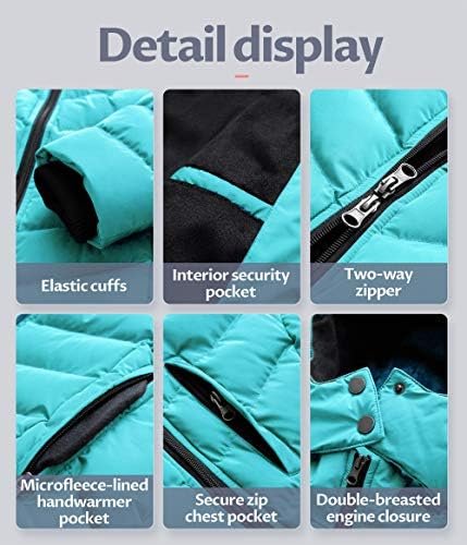 CREATMO US Women's Winter Hooded Coat Waterproof Warm Long P...