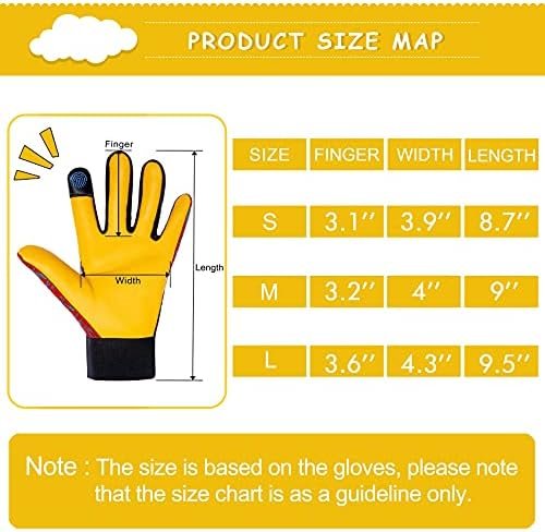 Gardening Gloves for Women and Men, Touchscreen Sheepskin Le...