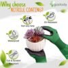Gastody Long Sleeve Gardening Gloves Women and Men - Long C...