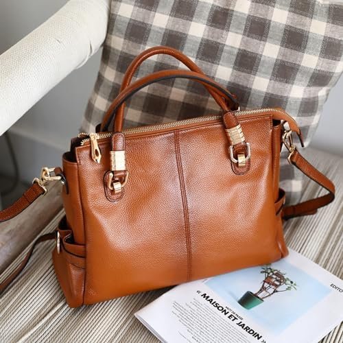 Kattee Soft Women Genuine Leather Purses and Handbags Satche...