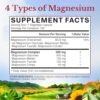 Vitalitown Magnesium Complex Supplement 500mg - Maximized Ab...