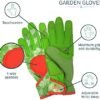DIGZ Signature High Performance Women's Gardening Gloves wit...