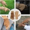 HLDD HANDLANDY Work Gloves for Women and Ladies, Leather Gar...
