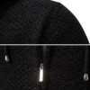 Mens Long Cardigan Hoodies Full Zip Fleece Lined Sweaters Fa...
