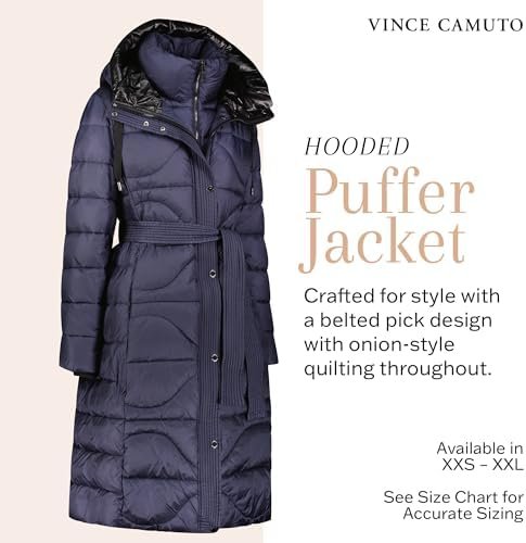 Long Puffer Coat Women, Long Coat Women Winter, Women's Coat...