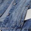 Kedera Womens Denim Jackets Distressed Ripped Long Sleeve Je...