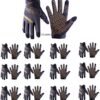 HANDLANDY Bulk Work Gloves with Grip for Men & Women, Pack o...