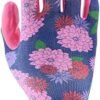Miracle Gro Women's Nitrile Coated Grip Floral Pattern Garde...