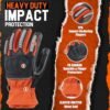 HANDLANDY FireFighter Rescue Extrication Gloves, Heat Resist...