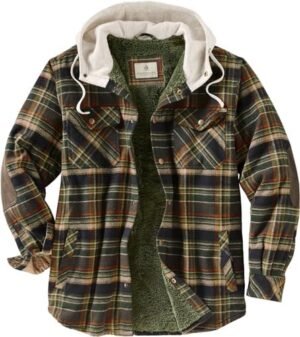 Legendary Whitetails Men's Camp Night Berber Lined Hooded Fl... Legendary Whitetails Men's Camp Night Berber Lined Hooded Fl...