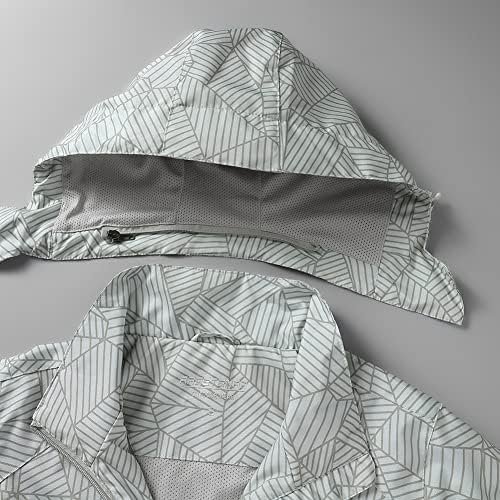 Women's Outdoor Waterproof Rain Jacket Softshell Raincoat wi...