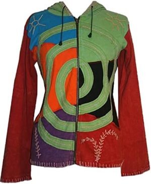 Agan Traders Women's 2025 Spring Boho Tie Dye Gypsy Hoodie Agan Traders Women's 2025 Spring Boho Tie Dye Gypsy Hoodie -...