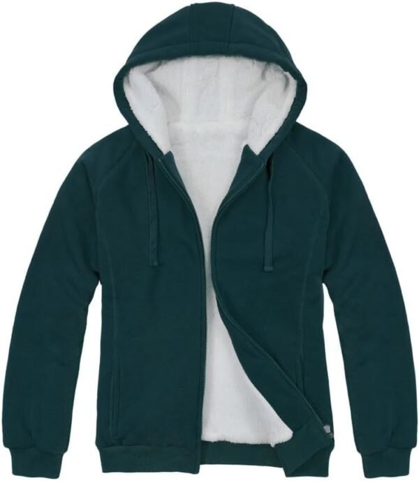 Outfitters Women's Fleece Lined Zip Up Hoodies Casual Hooded...