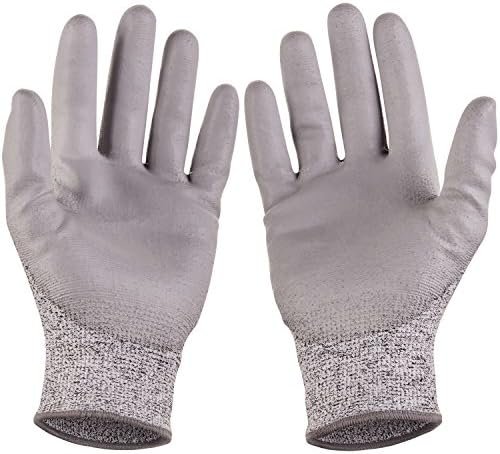 SAFEAT Cut Resistant Work Gloves for Men and Women - Protect...