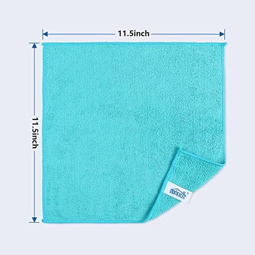 HOMEXCEL Microfiber Cleaning Cloth,12 Pack Cleaning Rag,Clea...