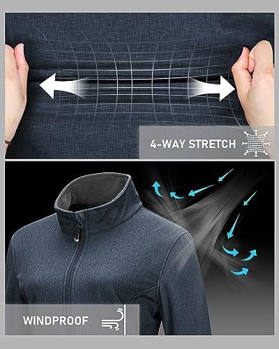 33,000ft Women's Lightweight Softshell Jacket Fleece Lined W...