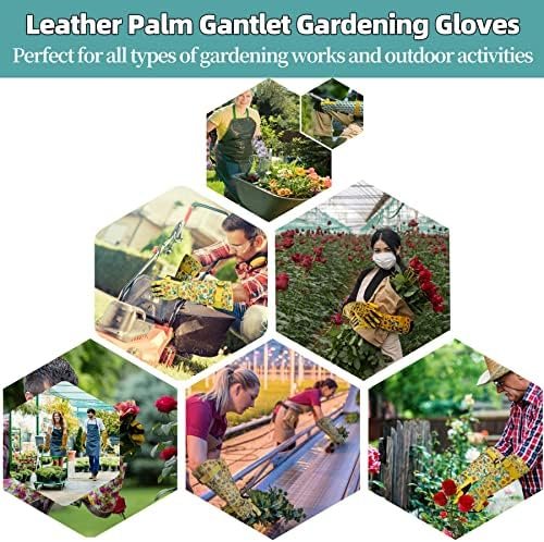 Gardening Gloves for Women and Men, Thorn Proof&Puncture Res...