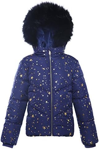 Rokka&Rolla Girls' Heavyweight Puffer Jacket Quilted Winter ...