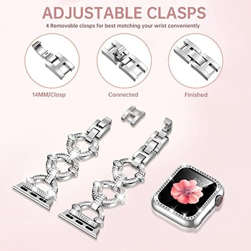 Mesime Compatible with Apple Watch Band 38mm 40mm 41mm 42mm ...