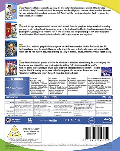 Toy Story - 4 Movie Collection [Blu-ray]