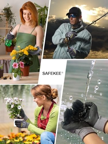 Work Gloves MicroFoam Nitrile Coated 6-12 Pairs Seamless Kni...