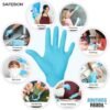 SAFESKIN Disposable Nitrile Gloves in POP-N-GO Pack (50 or 2...