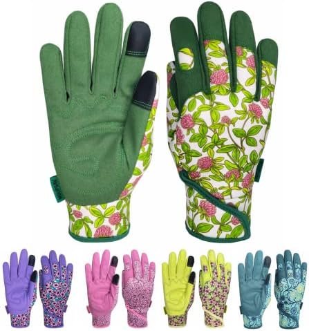 Thorn Proof&Puncture Resistant Gardening Gloves with Grip,Ga...
