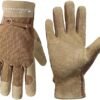HLDD HANDLANDY Work Gloves for Women and Ladies, Leather Gar...