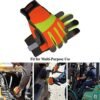 HANDLANDY Safety Work Gloves for Men & Women, Mechanic Worki...
