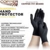 Copper Fit Guardwell Gloves Full Finger Hand Protection