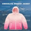 Eddie Bauer Girls' Jacket - CirrusLite Weather Resistant Dow...