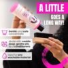 Pink Miracle Shoe Cleaner Kit with Bottle and Brush For Fabr...