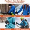 HANDLANDY Winter Running Gloves for Women & Men, Windproof W...