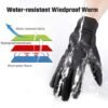 FanVince Winter Gloves Touch Screen Water Resistant Windproo...