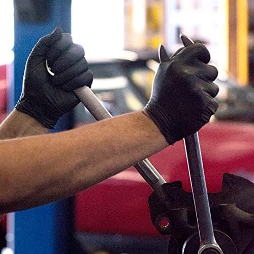 1st Choice Nitrile Gloves, Black Gloves Disposable Latex Fre...