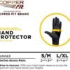 Copper Fit Guardwell Gloves Full Finger Hand Protection