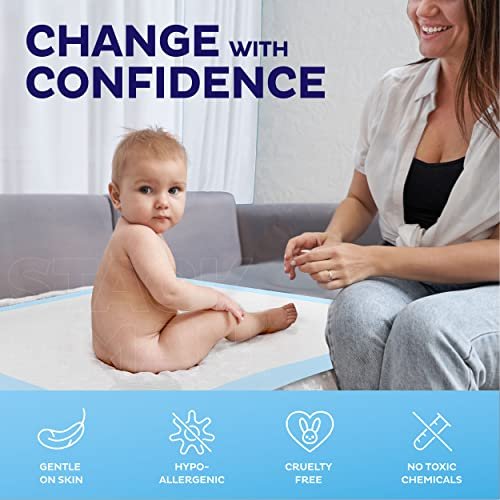 Chucks Pads Disposable 30x36 Underpads [50-Pack] Incontinenc...