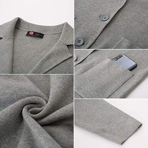 Women's Long Sleeve Casual Blazer Work Office Bussiness Jack...