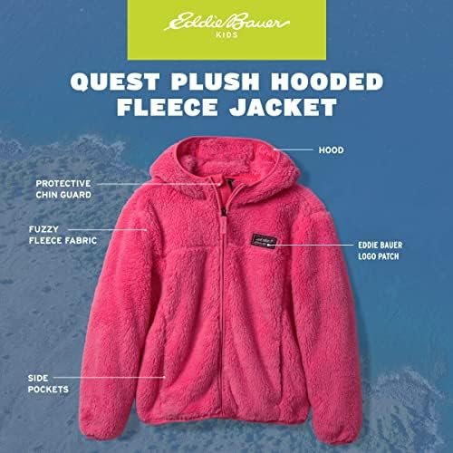 Eddie Bauer Kids' Zip Up - Kids' Full Zip Ultra Soft Sherpa ...