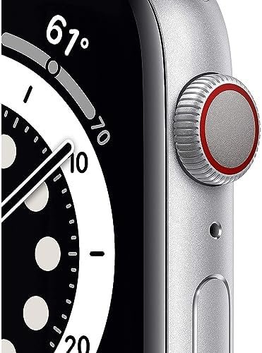 Apple Watch Series 6 (GPS + Cellular, 40mm) - Silver Aluminu...