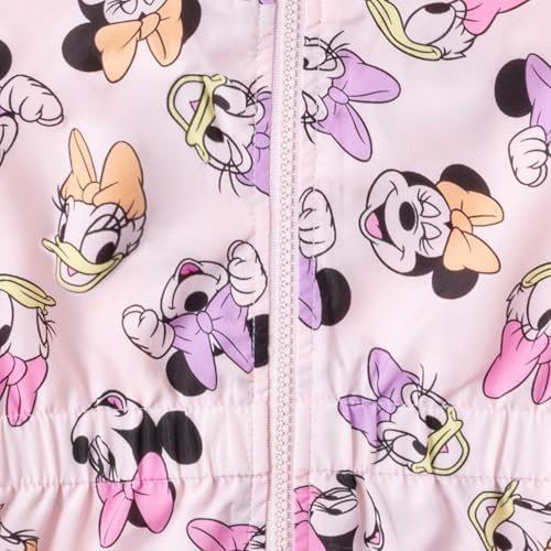 Disney Minnie Mouse Girls Water Resistant Windbreaker Jacket...
