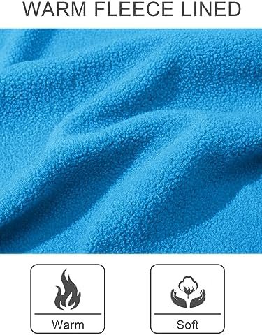 MAGCOMSEN Women's Fleece Lined Zip Up Hoodies Casual Hooded ...