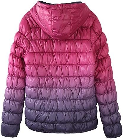 Girls Lightweight Puffer Jacket: Kids Packable Outdoor Water...