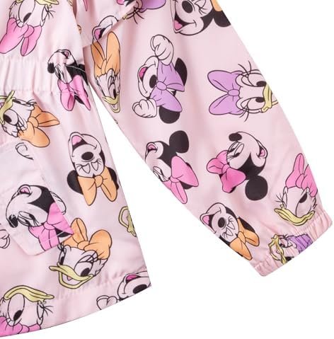 Disney Minnie Mouse Girls Water Resistant Windbreaker Jacket...